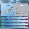 LANNIU Grease Gun Coupler, Strong Lock & Extra Reach Grease