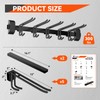 32" Ski & Snowboard Wall Rack – Heavy-Duty Wall Mounted