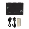 8K HD Switcher 3 In 1 Out 40Gbps Fast Stable