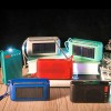 Maíz Bocina Lampara Portatil Carga Panel Solar Bluetooth Radio