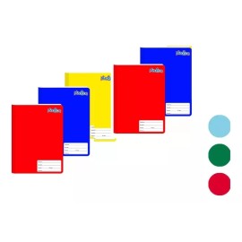 Madison 5 Cuadernos Tamaño Profesional Cosido Marca Madison Blanco Color Multicolor
