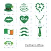 Womaha 30 Sheets St. Patrick's Day Temporary Tattoos for Women