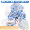 BAEJMJK Dog Harness and Leash Set with Bow Knot No