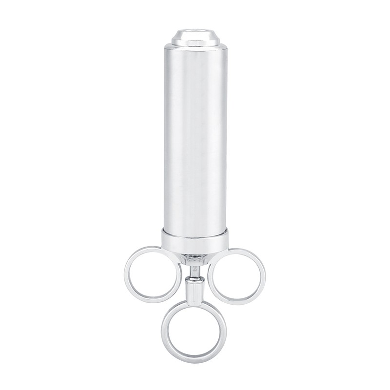 Stainless Steel BBQ Meat Marinade Injector Turkey 3 Seasoning Flavor
