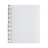 Lihit Lab N1851-1 Ring Notebook, Storage Notebook, Semi B5, Clear