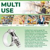 Boltza® Constant Pressure T-Bolt Hose Clamp – SS316 Marine Grade