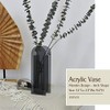 Jarrón acrílico, centros de mesa de boda, decoración del hogar,