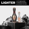 WJMTXAZH Cool Torch Metal Lighters, Novelty Windproof Jet Funny Lighter,