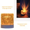 Tengsun Water Ripple Lamp Dynamic Ocean Wave Table Night Light