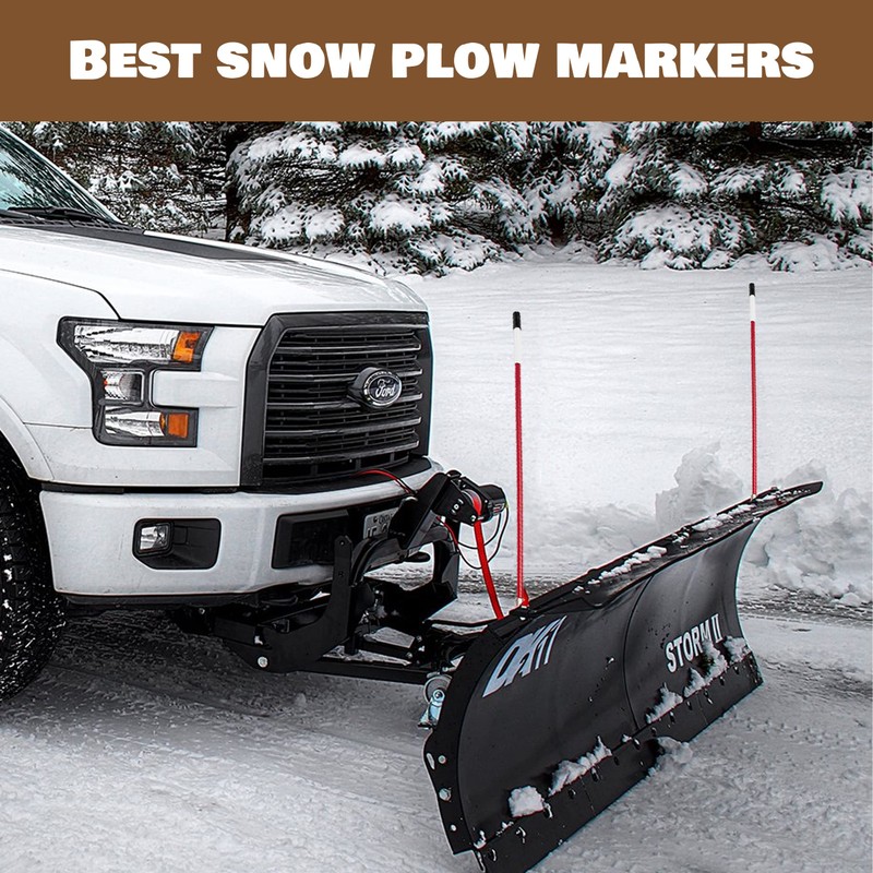 Polar Snow Products - 27" Reflective, Universal Snow Plow Guide