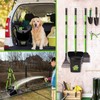 LANNEY Pooper Scooper - 38" Long Adjustable Metal Handle Dog