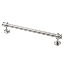Alzassbg 10 Pack Brushed Satin Nickel Cabinet Pulls, 7 Inch(177.8mm) Hole Centers Cabinet Handles Kitchen Hardware Straight Bar for Cabinets and Drawer AL3082SN