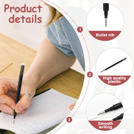 12PCS Erasable Pen Refills, Compatible with Pilot Frixion Pens, Blue Ink, 0.5 mm Stainless Steel Tip Erasable Rollerball Pen - Smooth, Durable Writing Experience