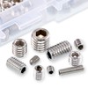 Swpeet 350 Pcs Stainless Steel Allen Head Socket Hex Grub