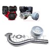 Exhaust Pipe & Muffler for: Predator 459 Max Performance, Duroma