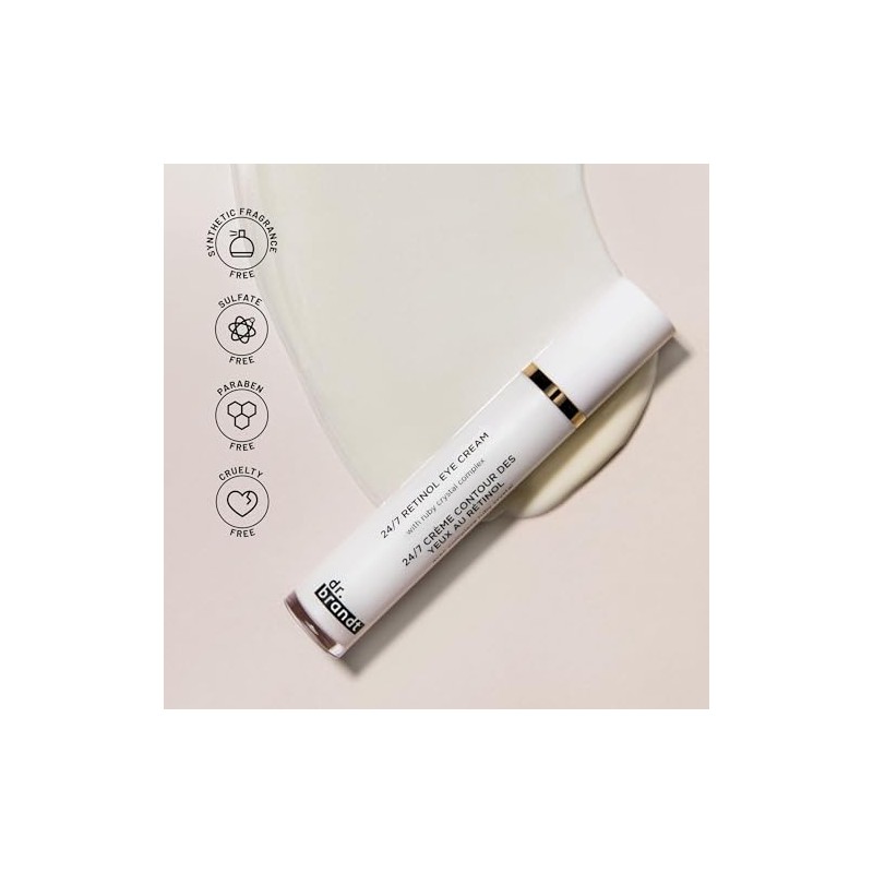 Dr. Brandt 24/7 Retinol Eye Cream, 0.5 Ounce