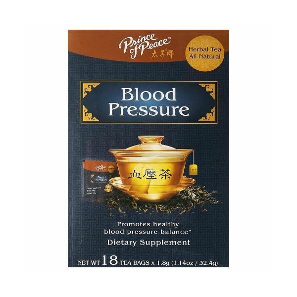 Blood Pressure Tea 18 Bags by Prince Of Peace