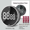 Digital Kitchen Timer with Large LED Display, Countdown & Countup