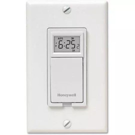 Honeywell RPLS730B1000 7 Day Programmable Timer Switch White