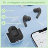 Auriculares Bluetooth inalámbricos, mini auriculares Bluetooth, auriculares intrauditivos, IPX4 resistente