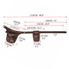 Tourbon Leather Garden Florist Tool Belt Utility Apron Tools Holster