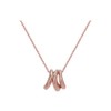 Gold&Deer 14KGP Triple Bold Wave Necklace Ash Gold / 골드앤디어