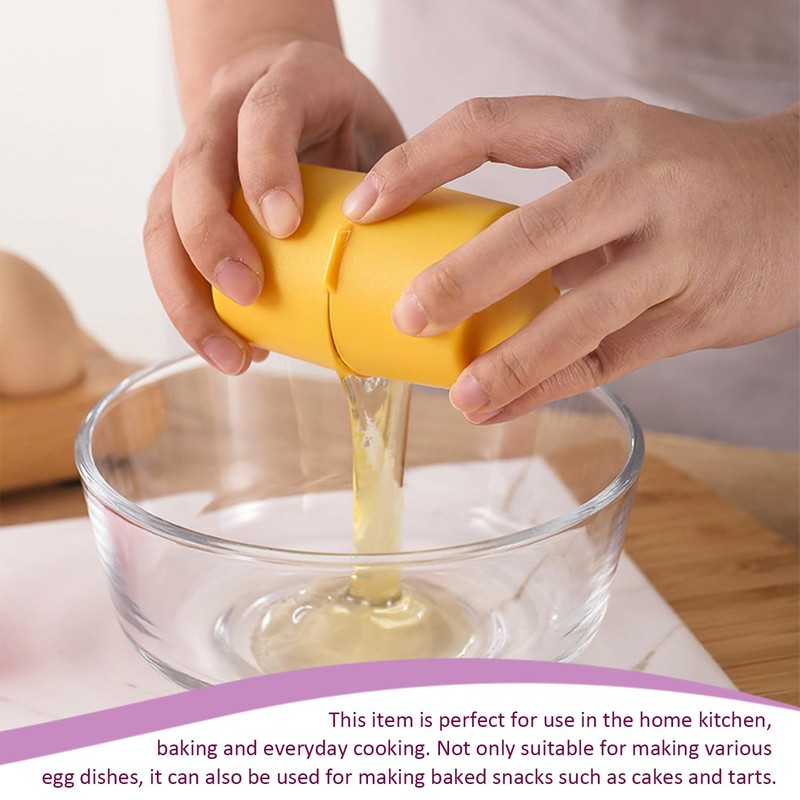 3-Piece Egg Opener and 3-Piece Protein Separator, Household Kitchen Tools,