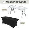 Asnomy Table Cloths Rectangle 60 x 120 4Ft Spandex Party