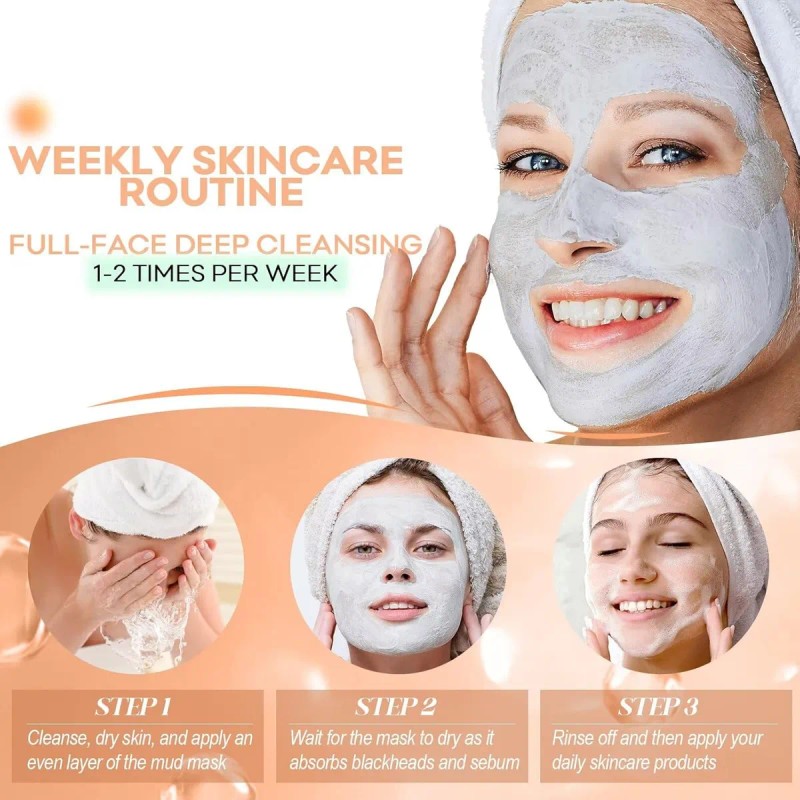 Mascarilla De Arcilla Para Poros Profundos, Mascarilla Para
