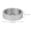 7.3cm Brazed Diamond Edge Grinding Wheel Flat Grinding Wheel for