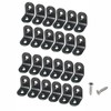 24Pcs L Brackets Corner Bracket Sets, 90 Degree Right Angle