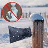 Water freeze prevention faucet insulation cover veranda single 2ea