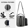 MIER Lunch Bag Small Cool Bag Expandable Cooler Bag for