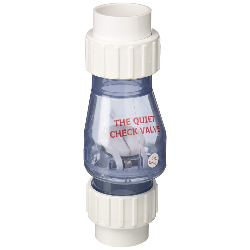 Campbell Check Valve Quiet CLR1.5 by Brady MfrPartNo 0823-15C, White