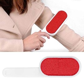 Voluxe Quitapelusas, Ropa de Doble Cara, Limpiador de Pelusa para Ropa, Reutilizable, Rojo