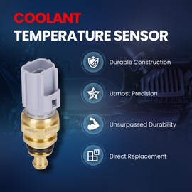 MOCA Coolant Temperature Sensor Fits 02-10 for Mercury Mountaineer 4.0L, 13-20 for Ford Fusion 2.0L, 17-19 for Jaguar XE 2.0L, 05-09 for Land Rover LR3 4.4L, 15-19 for Lincoln MKC 2.3L