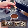 4 Pcs Coffee Tamper 51 mm, Reusable Espresso Tamper Set