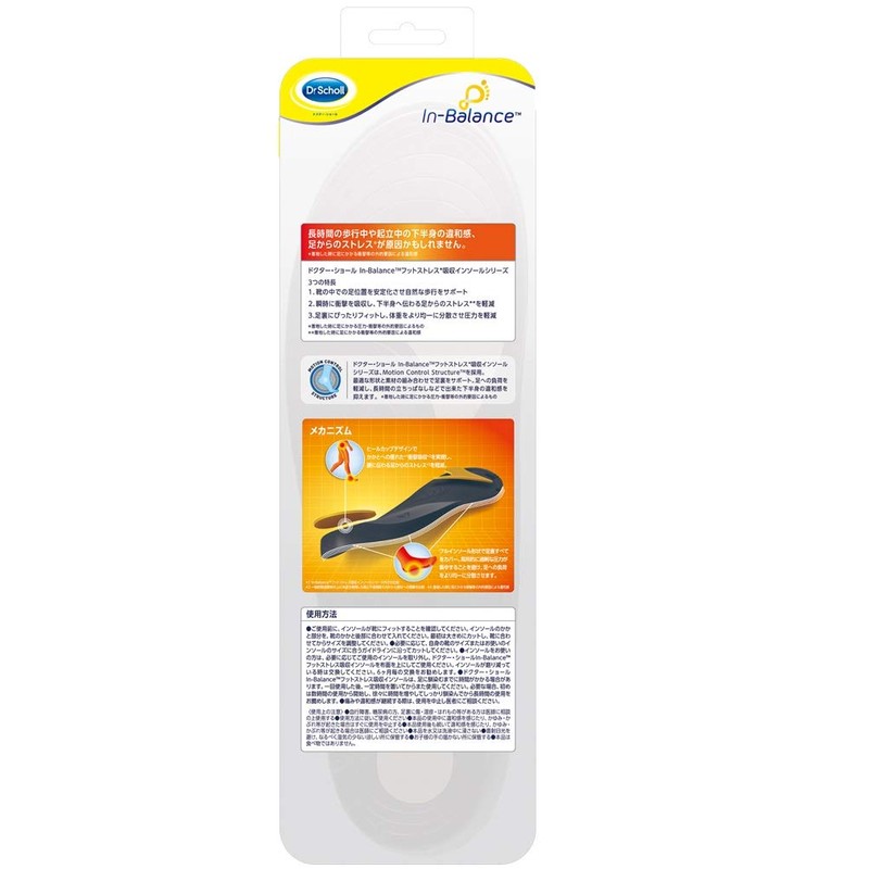 Dr. Scholl's In-Balance Foot Stress Absorbing Insoles for Lower Back,