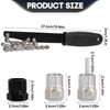 TAIXING Bicycle Chain Whip, Sprocket Puller Gear Puller Kit, Sprocket