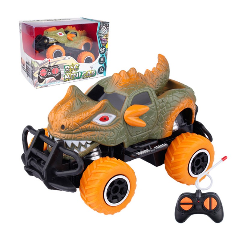 Mini Dinosaurs Remote Control Car Mini Monster Cars Durable Funny