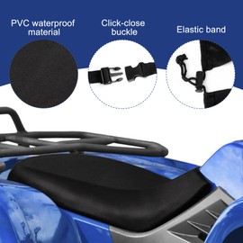 psler ATV Seat Cover for Most ATV,Four Wheeler Seat Cover ATV Accessories Waterproof Seat Cover for Sportsman Rancher Foreman Scrambler