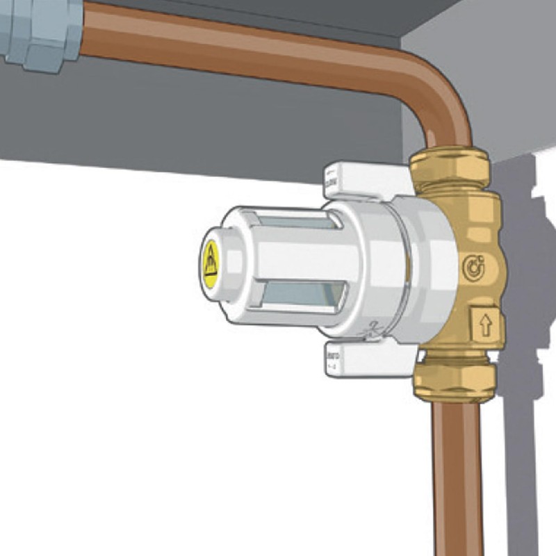 Altecnic Caleffi XS Under Boiler Magnetic Filter 22mm 545912