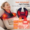 Red Light Therapy for Neck Shoulder, 122 LED 660nm&850nm Infrared