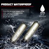 KENRTIR Smoked Lens White LED Rear Side Marker Lamps Compatible