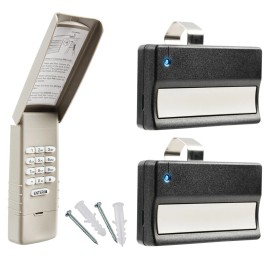 NAR For 66LM Liftmaster Garage Door Keypad Keyless Entry Green Learn + 2 Visor 81LM