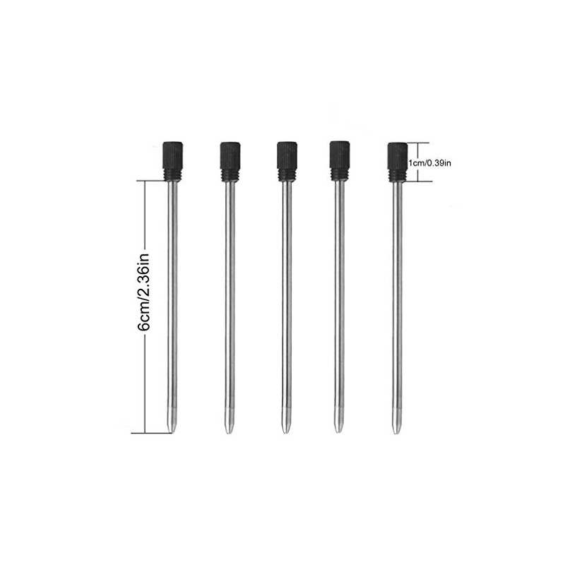 AIYIBEN 2.75'' Ballpoint Pen Refills, Replaceable Refills for Multifunction Pen