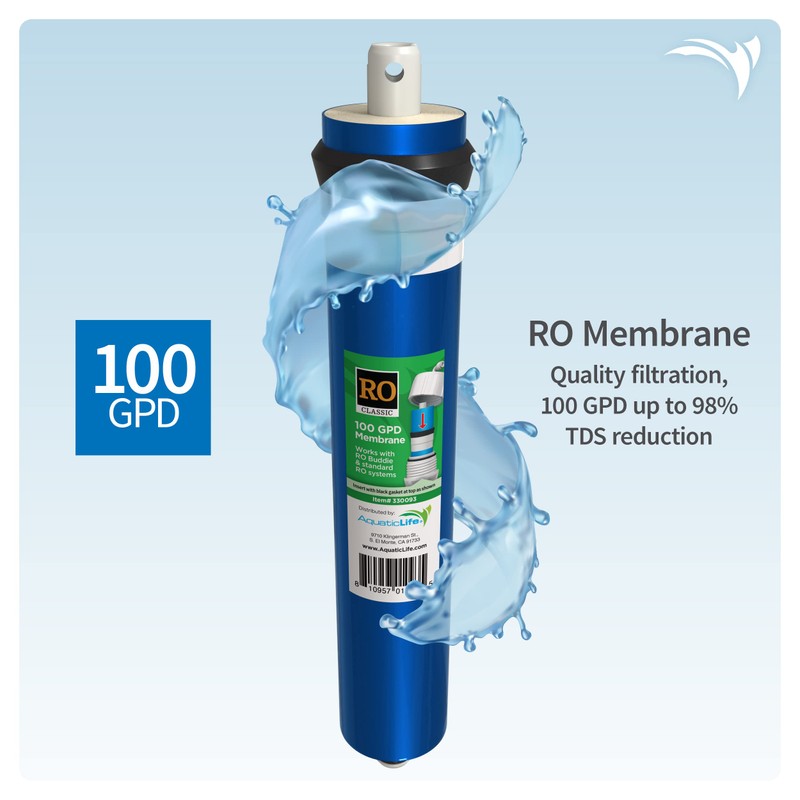 Aquatic Life Reverse Osmosis 10” Replacement Filter Cartridges Kit (Carbon