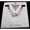 Katy Perry Love Me Oversized Pearls and Chain Link Necklace