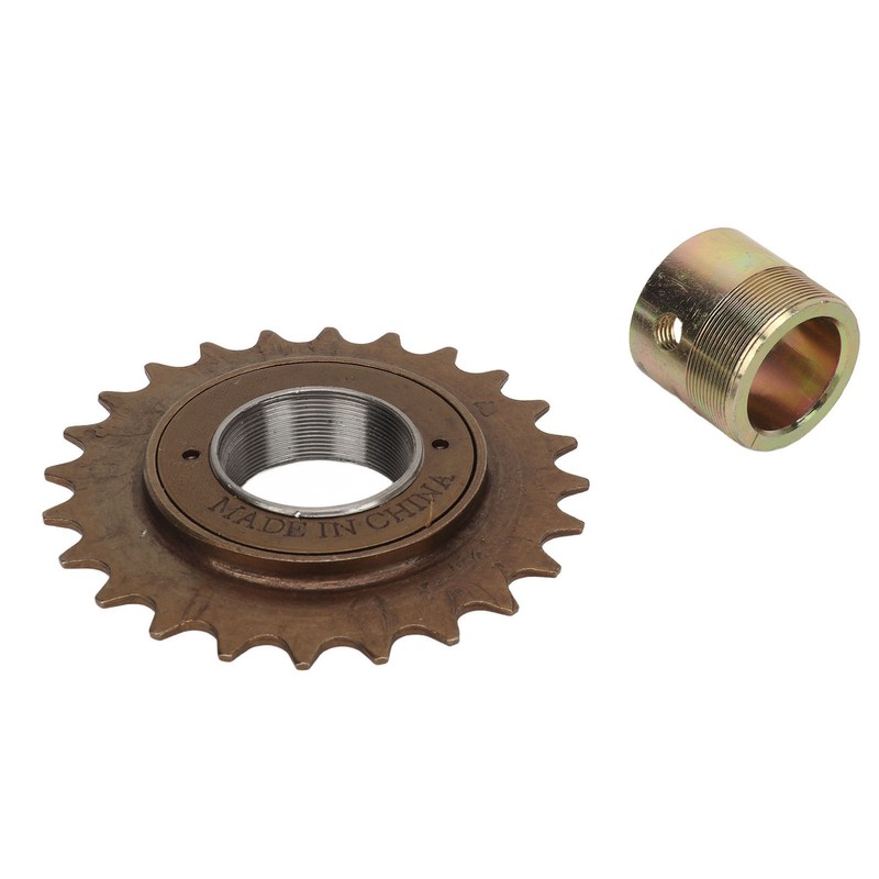 Bike Freewheel Adapter Set Professional 24T Single Speed Freewheel 24mm
