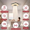 RETOTLA Bluetooth Exhaust Fan for Bathroom Speaker, Bathroom Fan Light